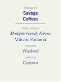 Savage Coffees Caturra Washed